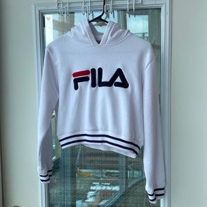 FILA Cropped Hoodie